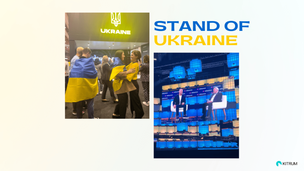 Ukraine Stand at WebSummit