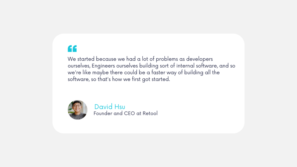 David Hsu, a future Retool founder